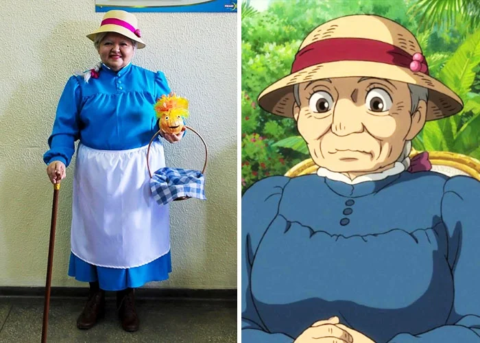 Весела бабуся не думає про пенсію, а шиє собі круті костюми - фото 328532