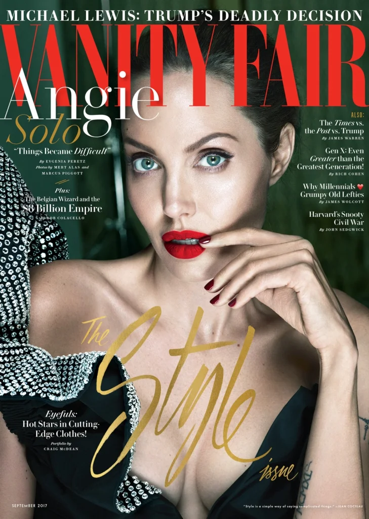 Анджелина Джоли дала первое интервью о нервных срывах, разводе и детей - фото 329723
