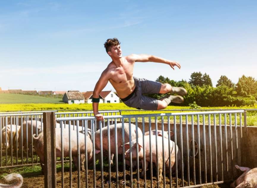 Голые мужчины и овцы: австрийские фермеры снялись для горячего календаря - фото 325708