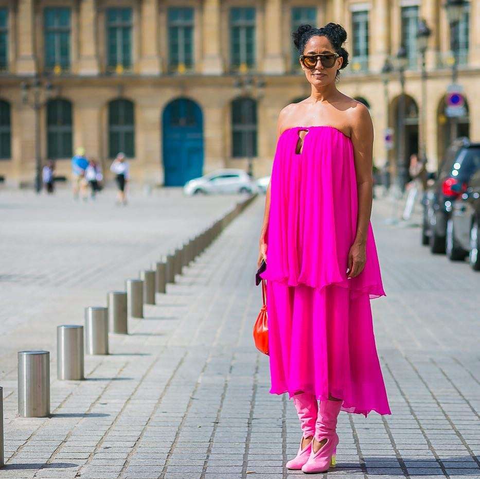 Неделя моды в Париже: смелый и раскованный street style - фото 325439