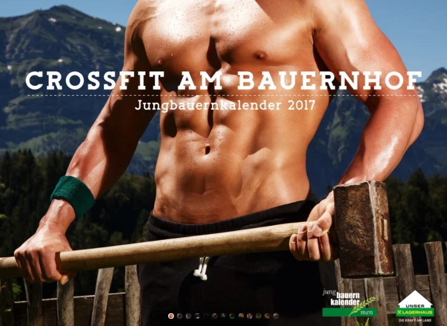 Голі чоловіки і вівці: австрійські фермери знялися для гарячого календаря - фото 325713