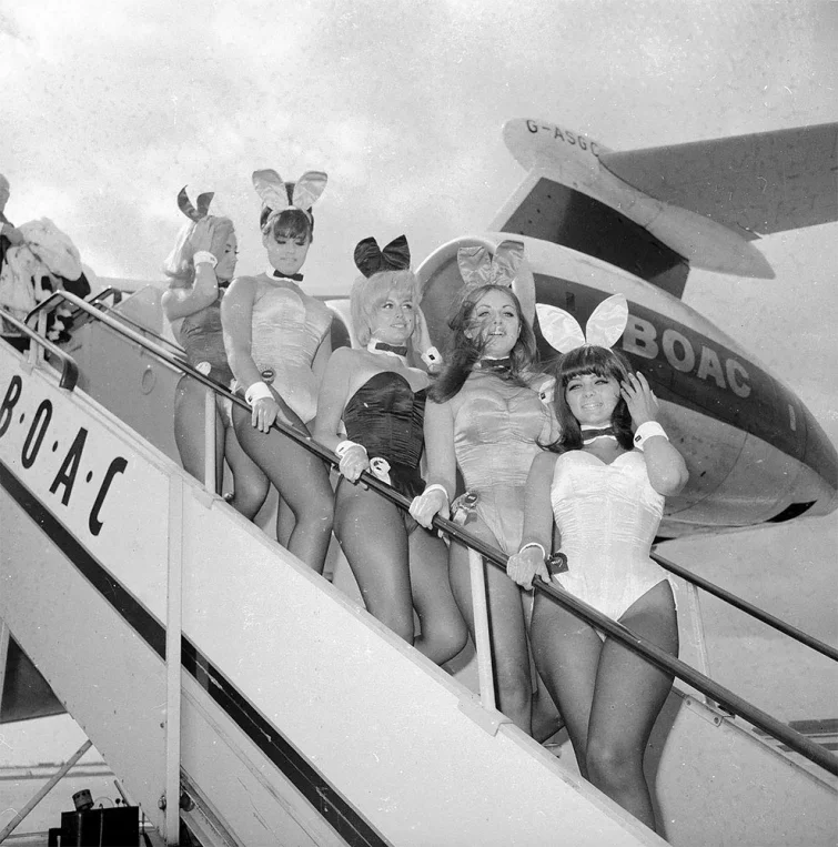 Секси-кролики: как выглядели модели Playboy 55 лет назад - фото 329086