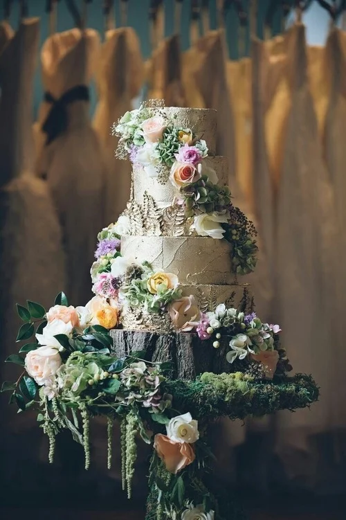 Сказочные торты, которые станут украшением любой свадьбы - фото 333152