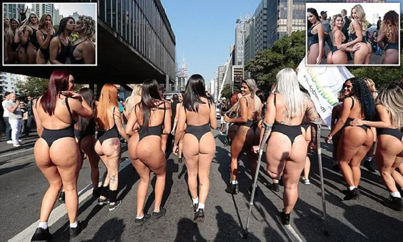 Гарячі бразилійки влаштували прямо посеред вулиці конкурс на кращі сідниці - фото 332042