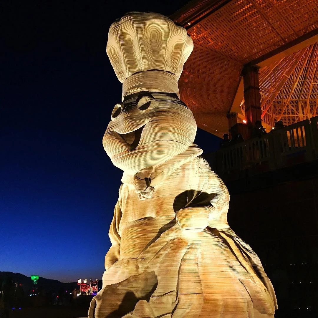 Пыль, голые тела и современное искусство: крутые фото с фестиваля Burning Man 2017 - фото 336413