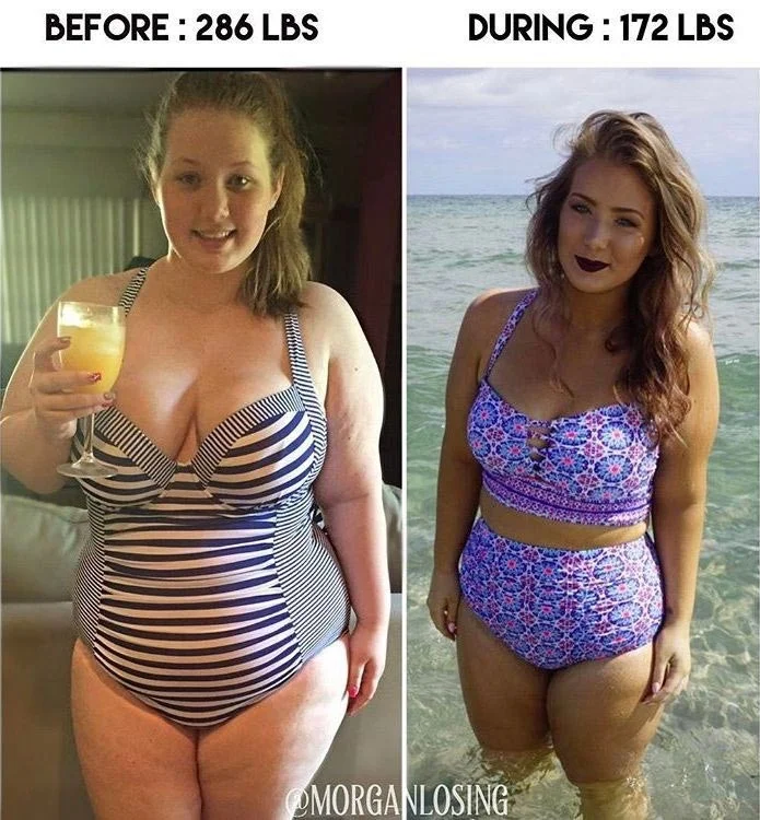 Девушка использовала Instagram, чтобы похудеть - фото 331201