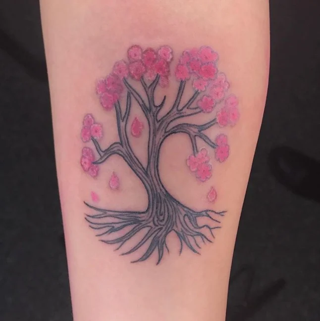 Ніжні рожеві татуювання, які ти захочеш зробити - фото 332744