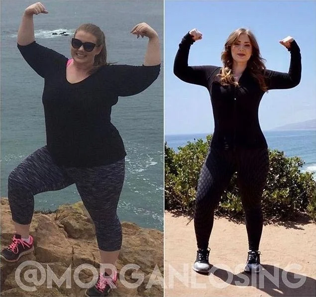 Девушка использовала Instagram, чтобы похудеть - фото 331199