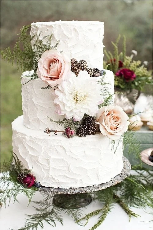 Сказочные торты, которые станут украшением любой свадьбы - фото 333144