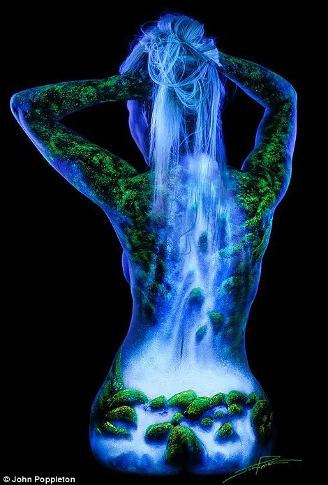 Неймовірний ультрафіолетовий боді-арт, який ти маєш побачити - фото 347289