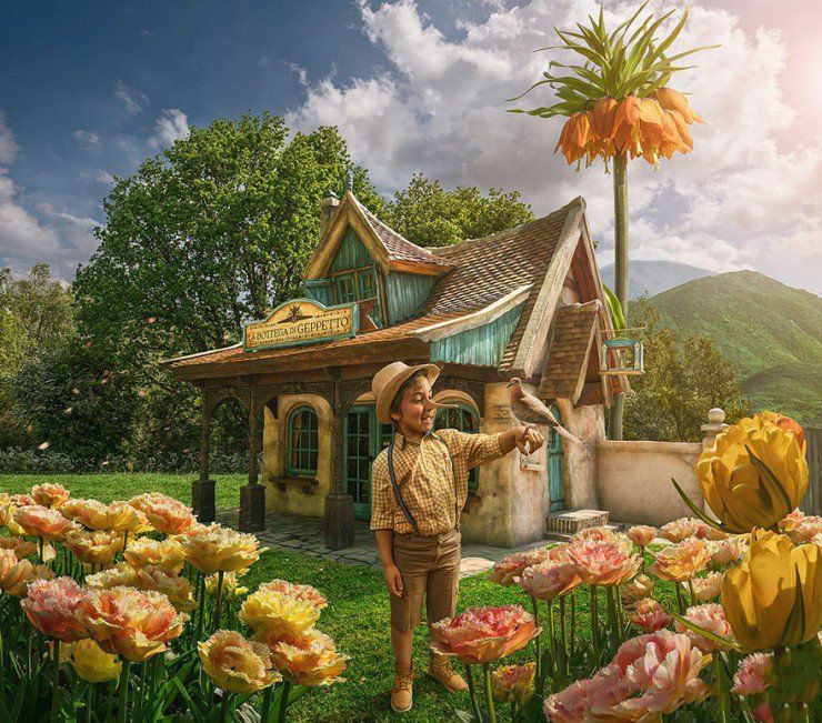 Фотошоп 80 lvl: отец сделал сину подарок в виде необычных фото - 342716 Фотошоп 80 lvl: отец сделал сину подарок в виде необычных фото - фото 342716