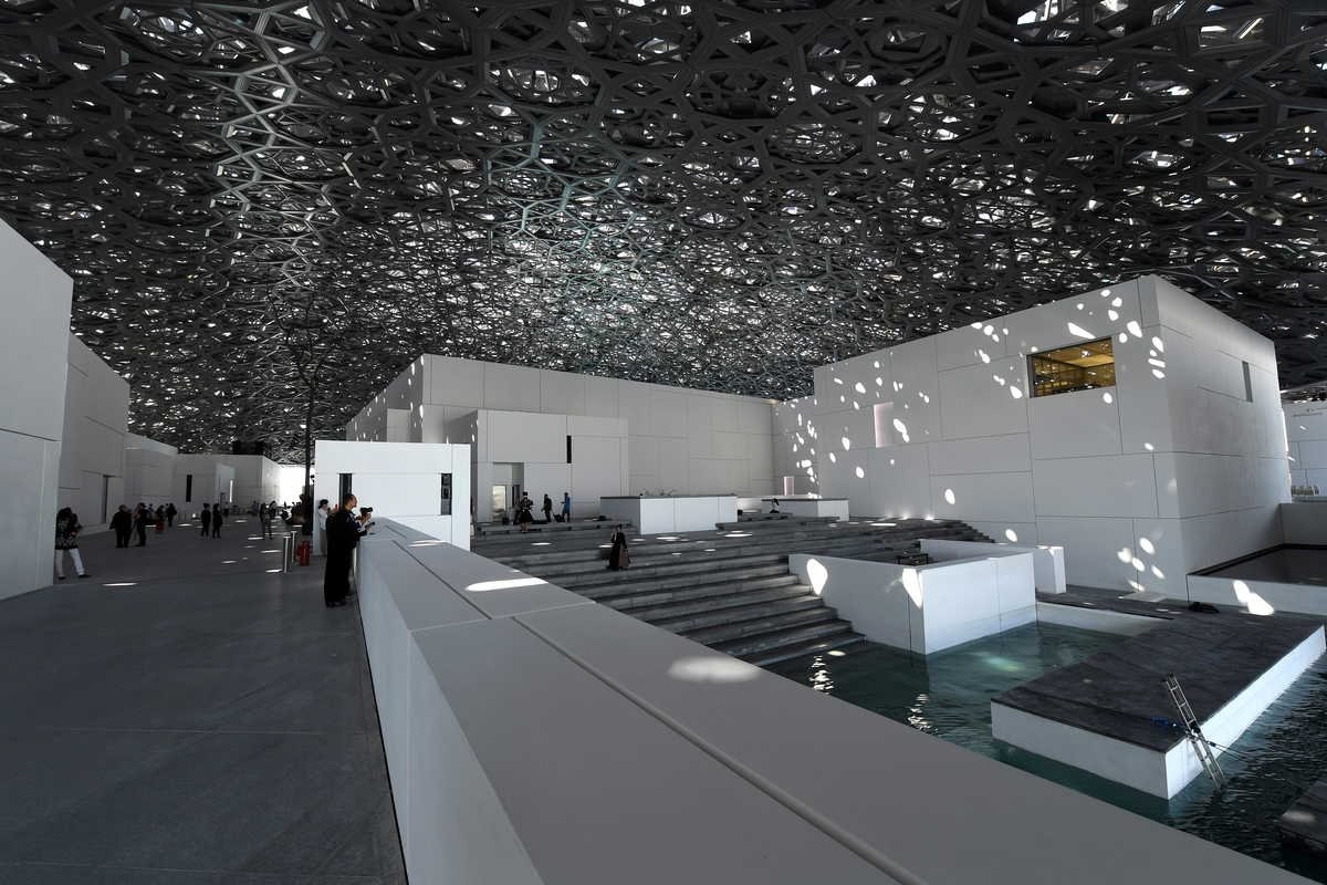 В Абу-Даби построили новый Лувр и он поражает своей красотой и размерами - фото 350975