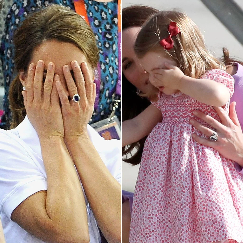 7 доказательств, что Кейт Миддлтон и принцесса Шарлотта похожи, как две капли воды - фото 352260