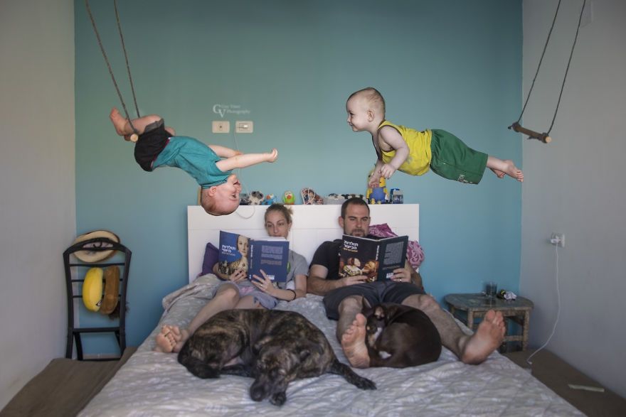 Отец издевается над детьми с помощью фотошопа, и это очень смешно - 354093 Отец издевается над детьми с помощью фотошопа, и это очень смешно - фото 354093