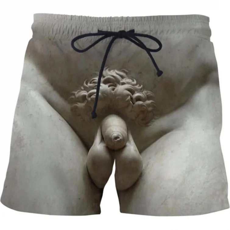 В сети обсуждают шорты с пенисом Давида Микеланджело и вы захотите присоединиться - фото 352836