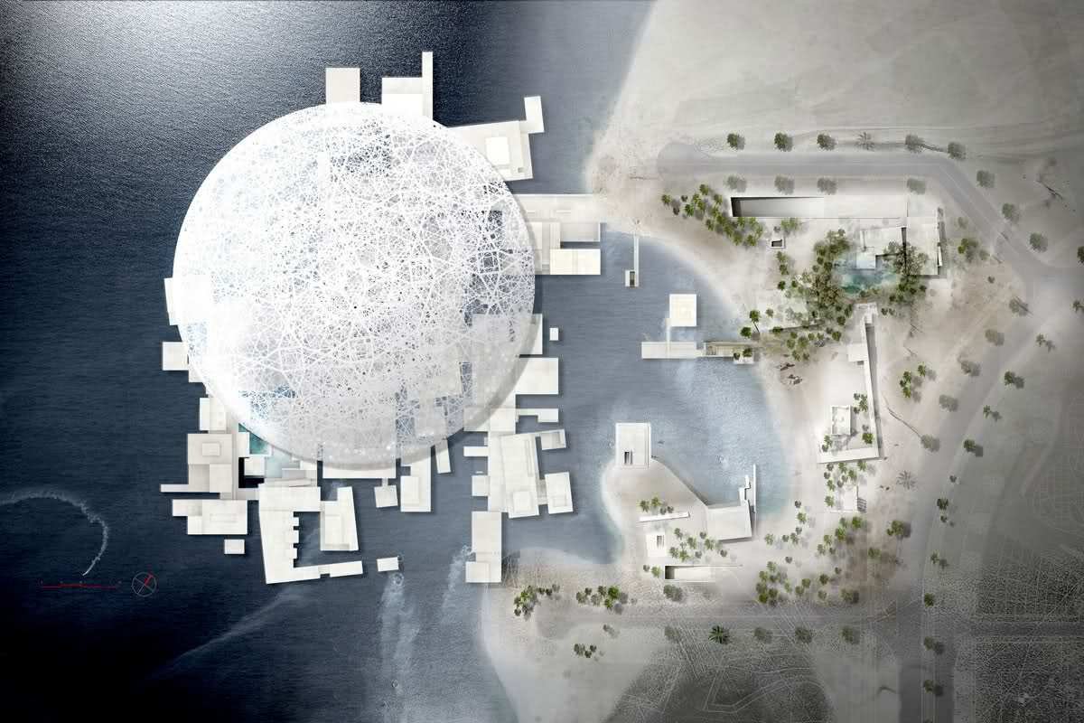 В Абу-Даби построили новый Лувр и он поражает своей красотой и размерами - фото 350981