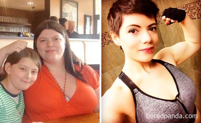 Вражаючі фото людей 'до' і 'після' схуднення, які надихають зайнятися собою - фото 348822