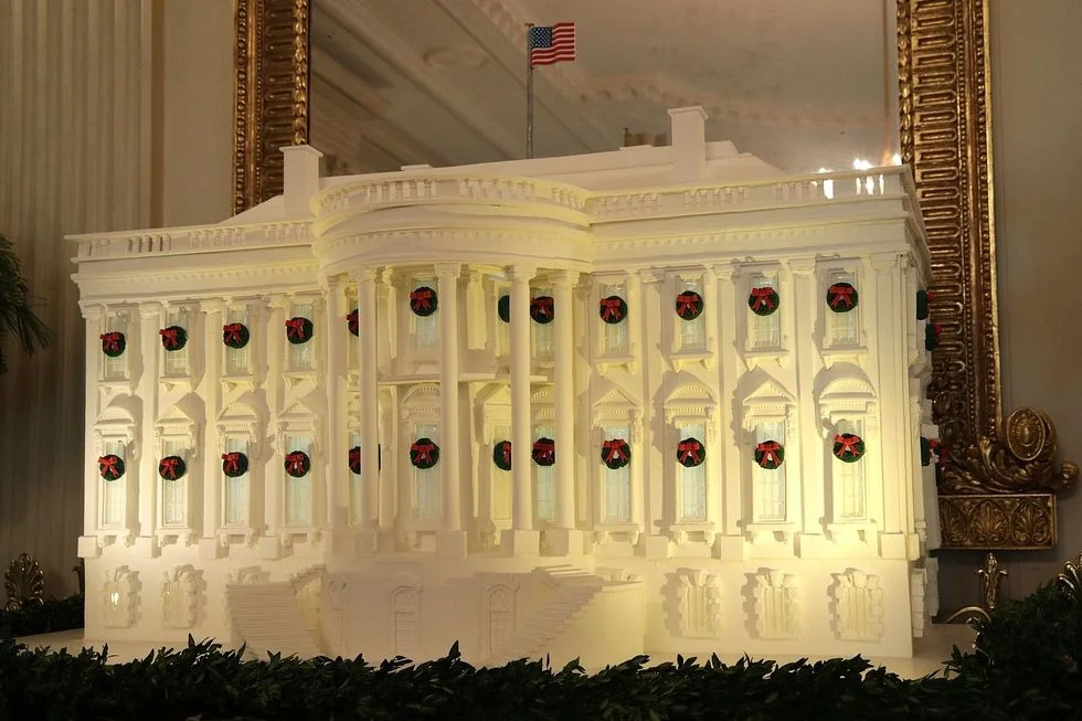 Праздник приближается: Белый дом украсили к Рождеству и он просто невероятный - фото 353728