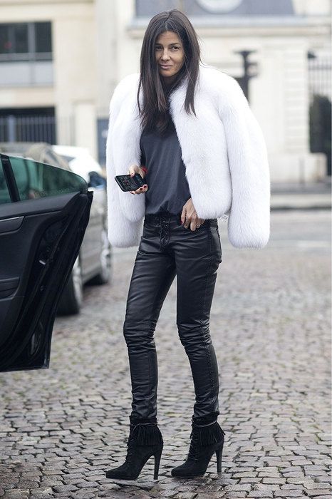 Звезды streetstyle демонстрируют фантастические образы с кожаными брюками - 352088 Звезды streetstyle демонстрируют фантастические образы с кожаными брюками - фото 352088