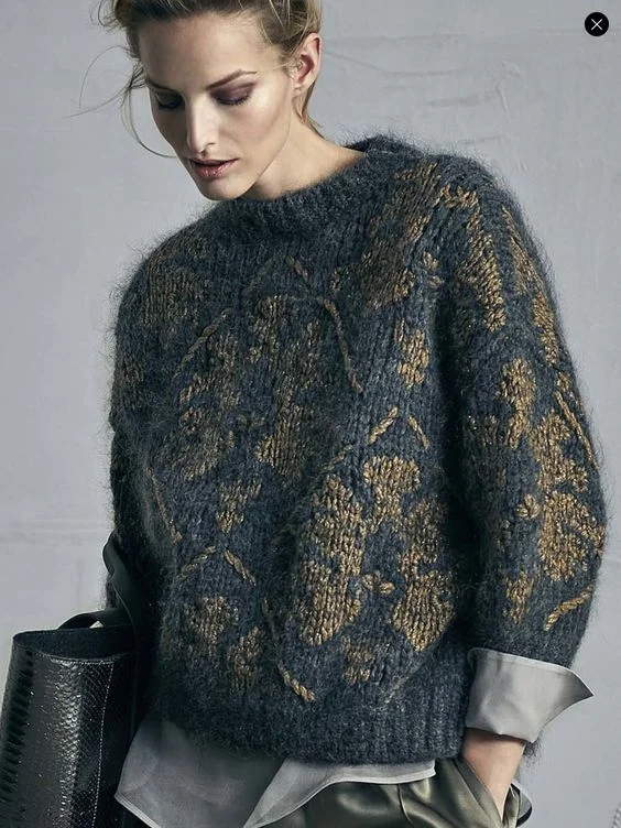 Зимняя мода: ни одной девушке не обойтись без свитера этого цвета - фото 348870