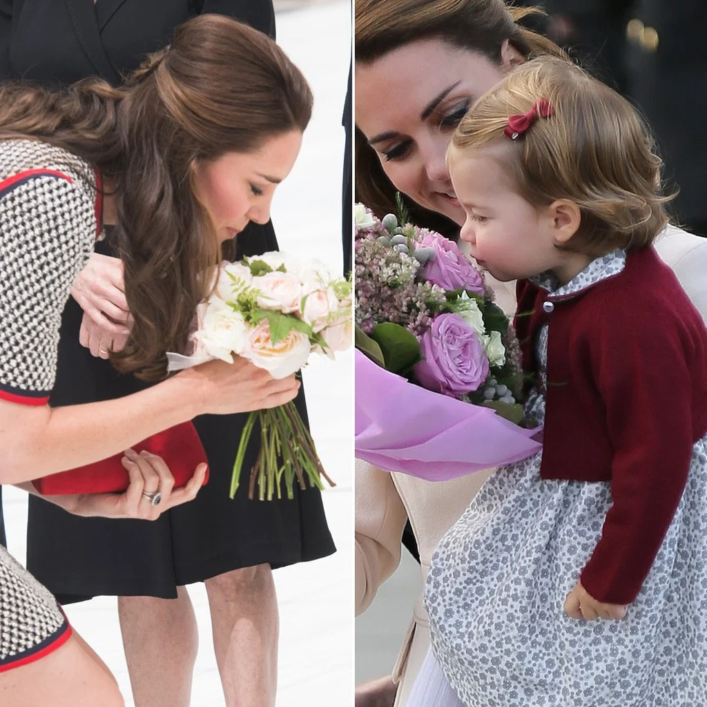 7 доказательств, что Кейт Миддлтон и принцесса Шарлотта похожи, как две капли воды - фото 352257