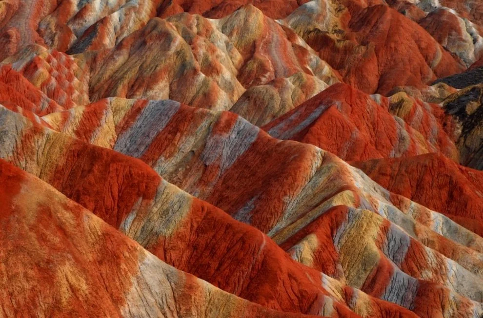 Цветные горы Китая - красота, которой вы еще не видели - фото 353795