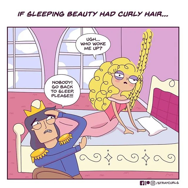 Как выглядели бы принцессы Disney с кудрявыми волосами - фото 352314
