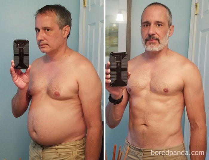Вражаючі фото людей 'до' і 'після' схуднення, які надихають зайнятися собою - фото 348824