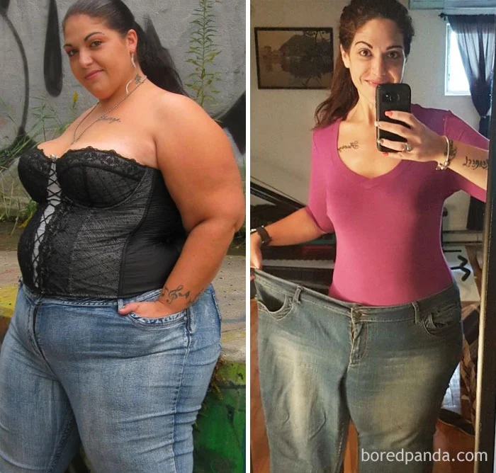 Впечатляющие фото людей 'до' и 'после' похудения, которые вдохновляют заняться собой - фото 348828