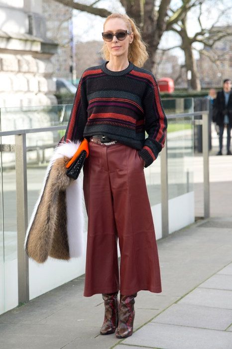 Звезды streetstyle демонстрируют фантастические образы с кожаными брюками - 352085 Звезды streetstyle демонстрируют фантастические образы с кожаными брюками - фото 352085