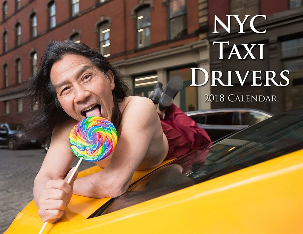 Таксисти Нью-Йорка оголили торси та знялись для щорічного календаря - фото 352444