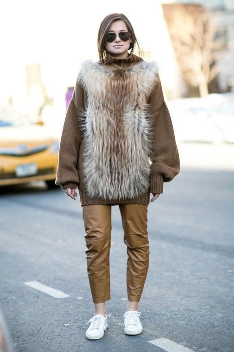 Звезды streetstyle демонстрируют фантастические образы с кожаными брюками - 352083 Звезды streetstyle демонстрируют фантастические образы с кожаными брюками - фото 352083