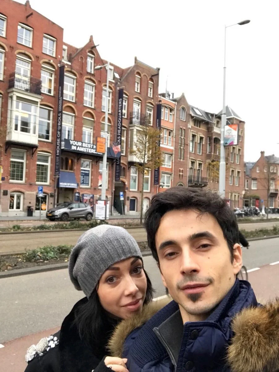 Екатерина Кухар и Александр Стоянов насладились поездкой в Амстердам - фото 357812
