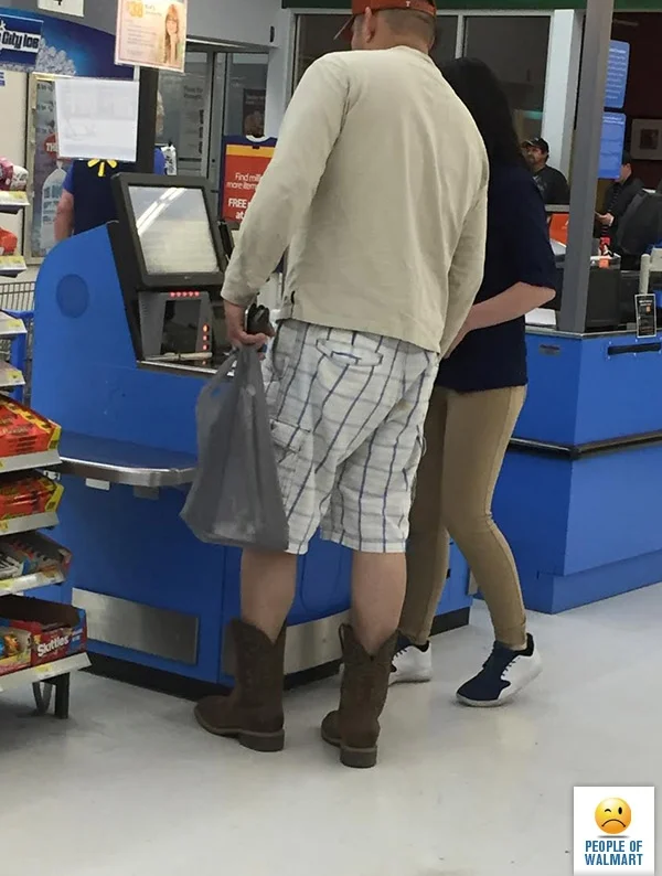 Когда тебе пофиг: безумные наряды американцев в супермаркетах - фото 360594