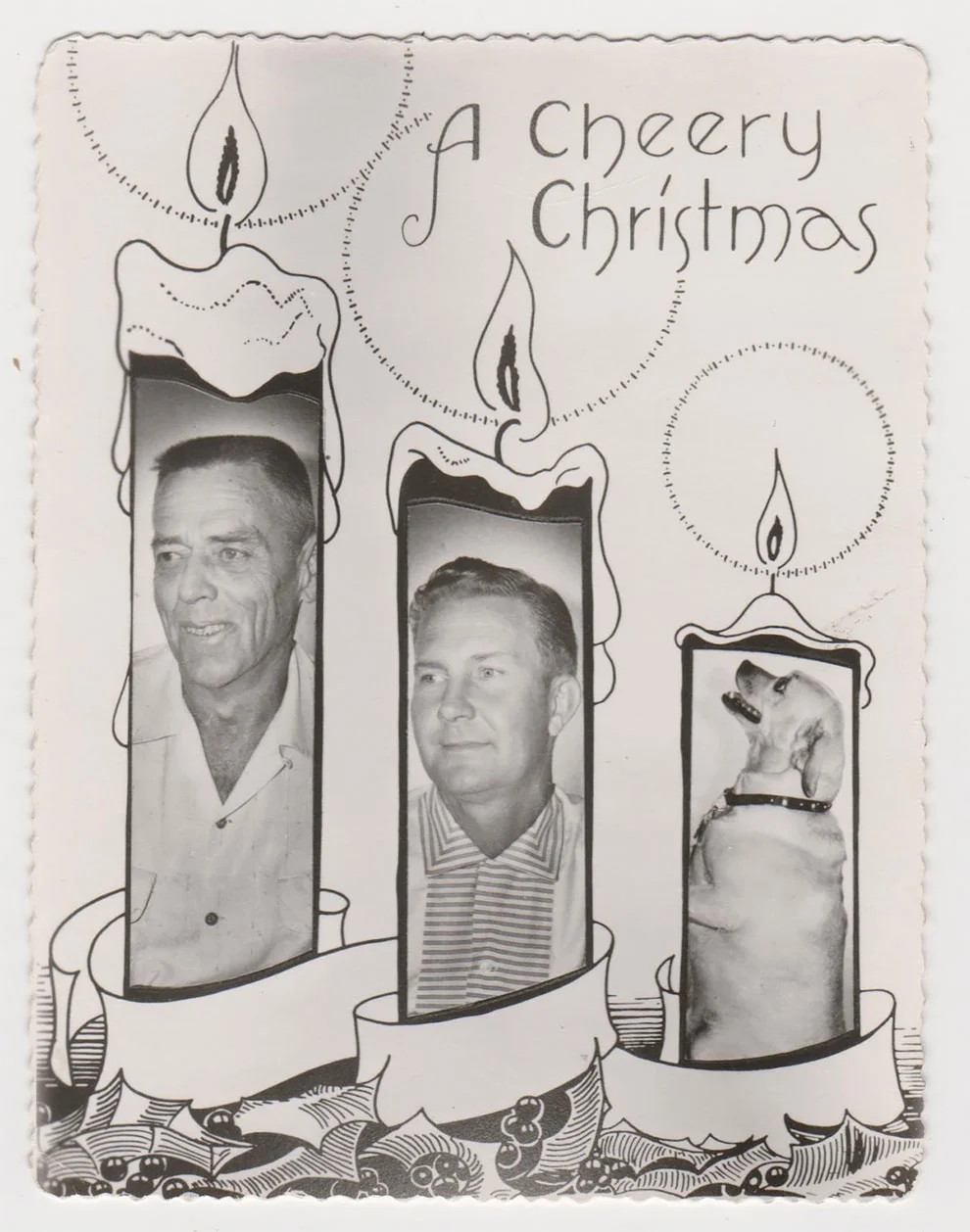 Эти рождественские ретро-открытки с домашними животными рассмешат вас до слез - фото 358645