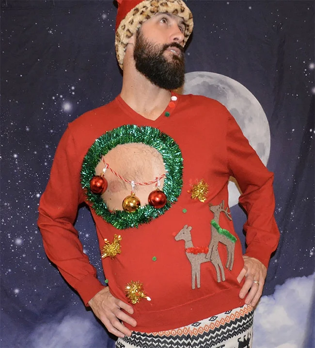 Глупые и пошлые свитера, которые сделают тебя звездой этого Рождества - фото 355171