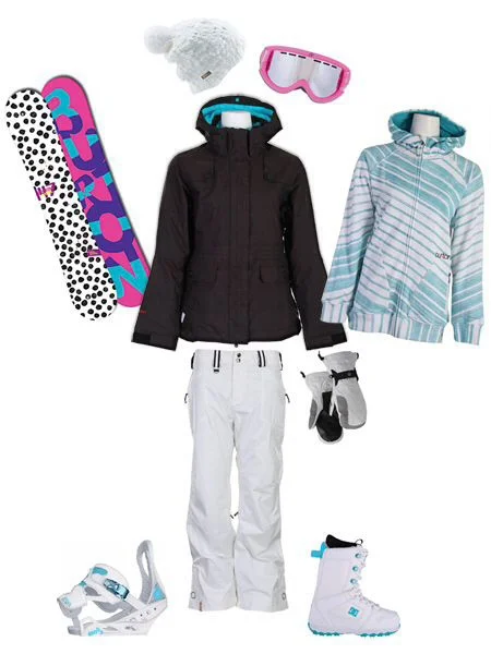 Стильные варианты лыжной одежды, в которой ты покоришь все вершины - фото 355682