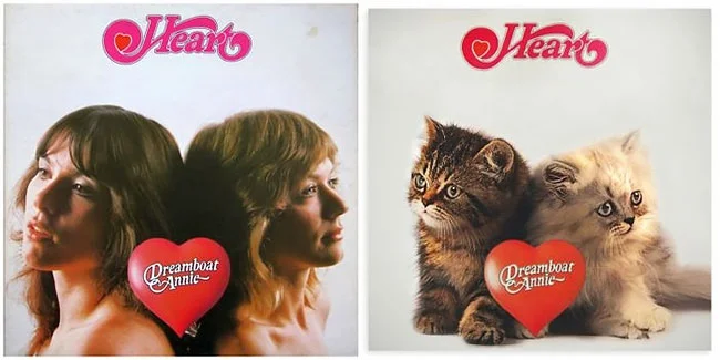Художник рисует на обложках знаменитых альбомов котиков и это очень мурмур - фото 356224