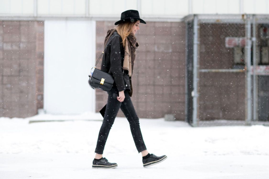 Снежная зима: героини street style демонстрируют оригинальные образы в метель - 358516 Снежная зима: героини street style демонстрируют оригинальные образы в метель - фото 358516
