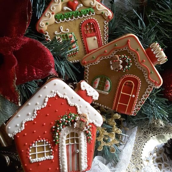 Вкуснятина: крутые идеи декора рождественского печенья - фото 357354