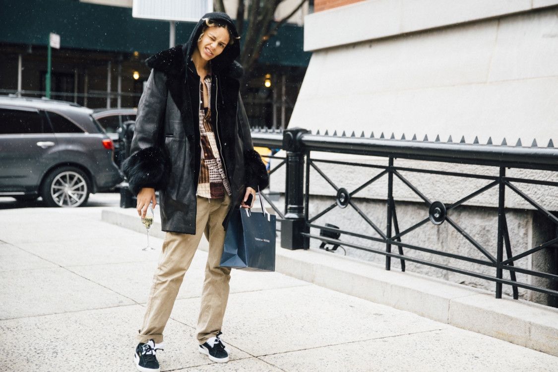 Снежная зима: героини street style демонстрируют оригинальные образы в метель - 358511 Снежная зима: героини street style демонстрируют оригинальные образы в метель - фото 358511