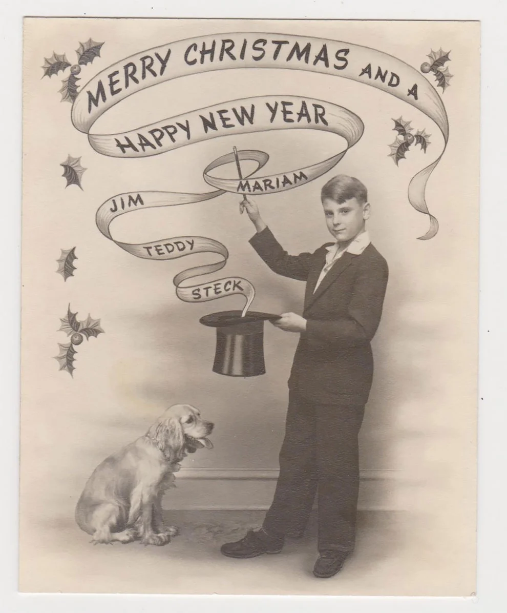 Ці різдвяні ретро-листівки з домашніми тваринами розсмішать вас до сліз - фото 358648