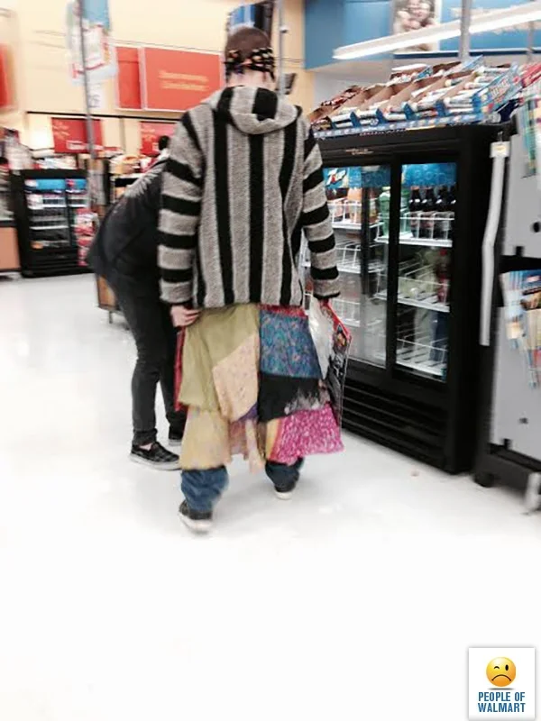 Когда тебе пофиг: безумные наряды американцев в супермаркетах - фото 360588