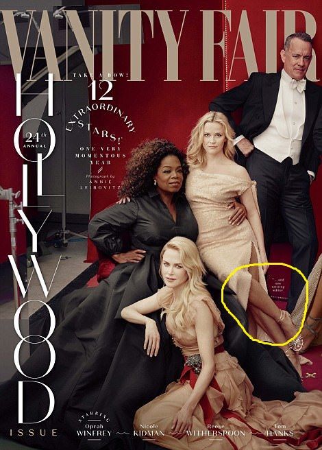 Три ножки Риз Визерспун испортили 'оскаровскую' обложку 'Vanity Fair' - 364908 Три ножки Риз Визерспун испортили 'оскаровскую' обложку 'Vanity Fair' - фото 364908
