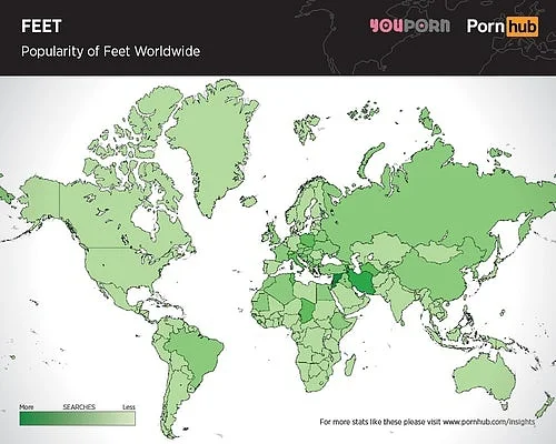 Попа или грудь: Pornhub рассекретил, что выбирают мужчины из разных стран - фото 365803