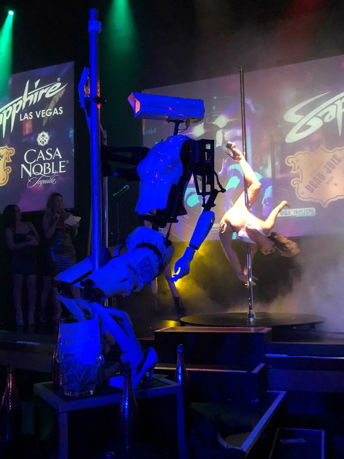 В Лас-Вегасе показали первых роботов-стриптизерш (ВИДЕО) - фото 362709