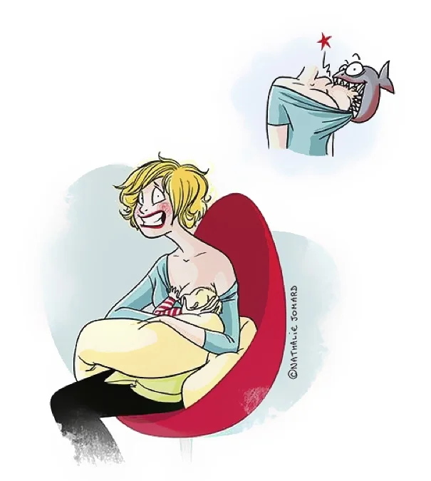 Смешные комиксы о том, что быть мамой - еще то испытание - фото 361310