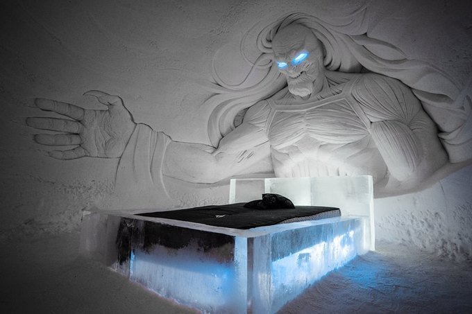 В Лапландии можно заночевать в гостинице по мотивам сериала 'Игра престолов' - фото 361607