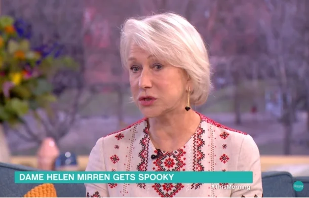 Знаменита Гелен Міррен похизувалася сукнею-вишиванкою у британському ранковому шоу - фото 364775