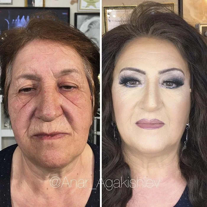 Невероятные превращения женщин с помощью макияжа, в которые трудно поверить - фото 362285
